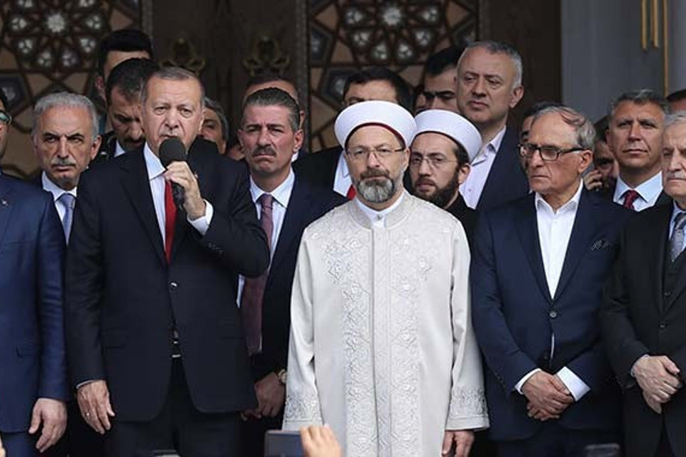 Erdoğan, Torun'un cami açılışında konuştu: Hırsızlara bu işi bırakmayacağız
